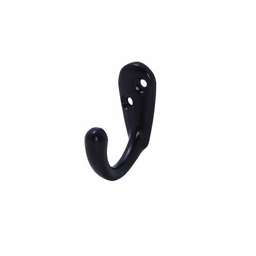 Крючок одинарный larvij lk0101bl 4x15x45см черный 139₽