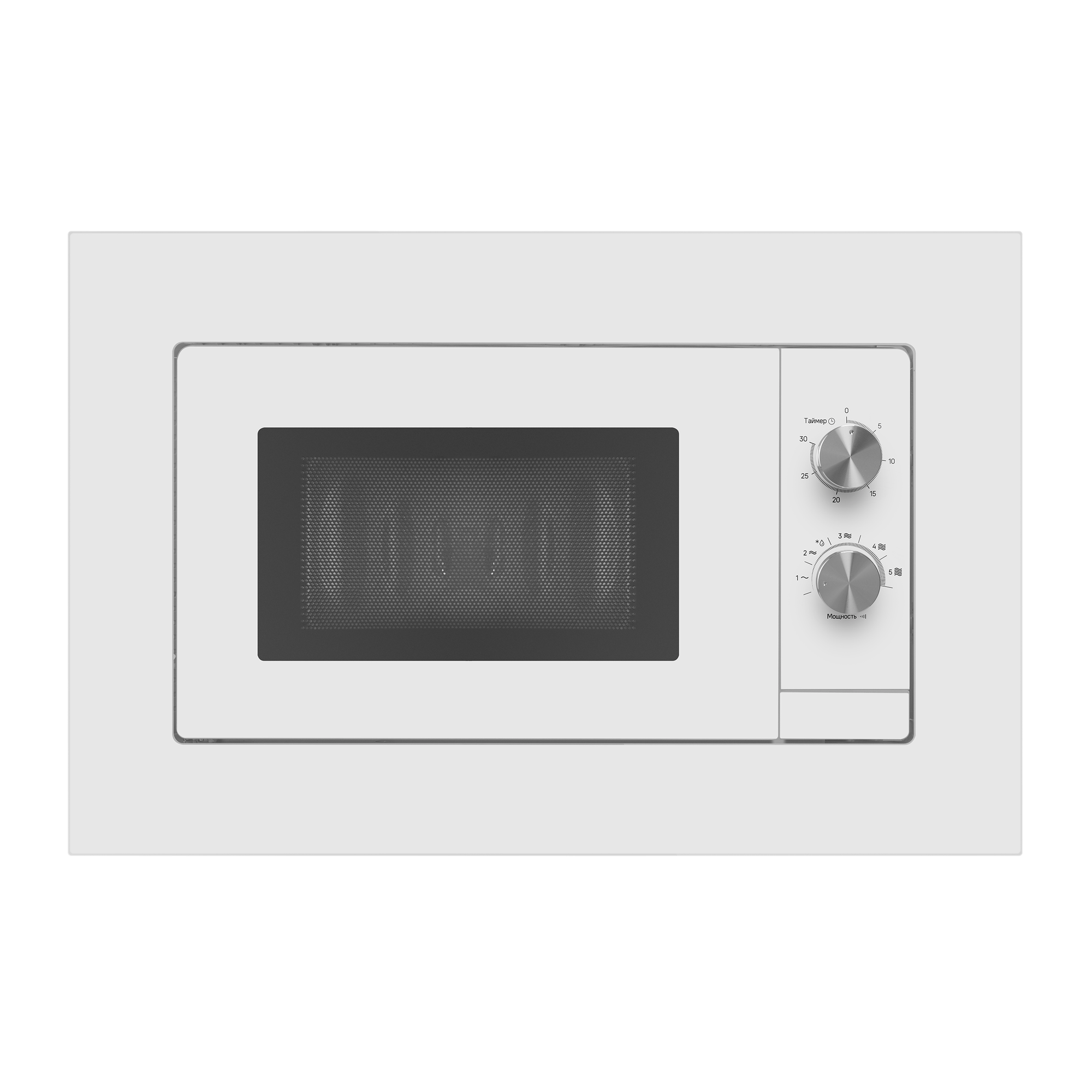Микроволновая печь Maunfeld JBMO725WH01 20л 1080Вт белый (встраиваемая)