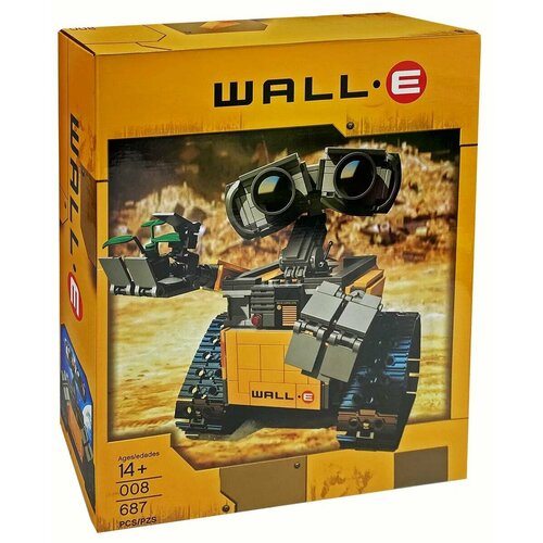 конструктор creator ева и валл и 155 деталей wall e конструктор детские игрушки Конструктор Wall-E 307 валл-и, 687 дет.