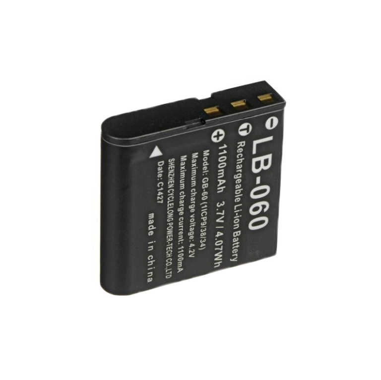 Аккумуляторная батарея MyPads 1100mAh LB-060 для фотоаппарата Kodak AZ361/ AZ362/ AZ421/ AZ422/ AZ522/ AZ526