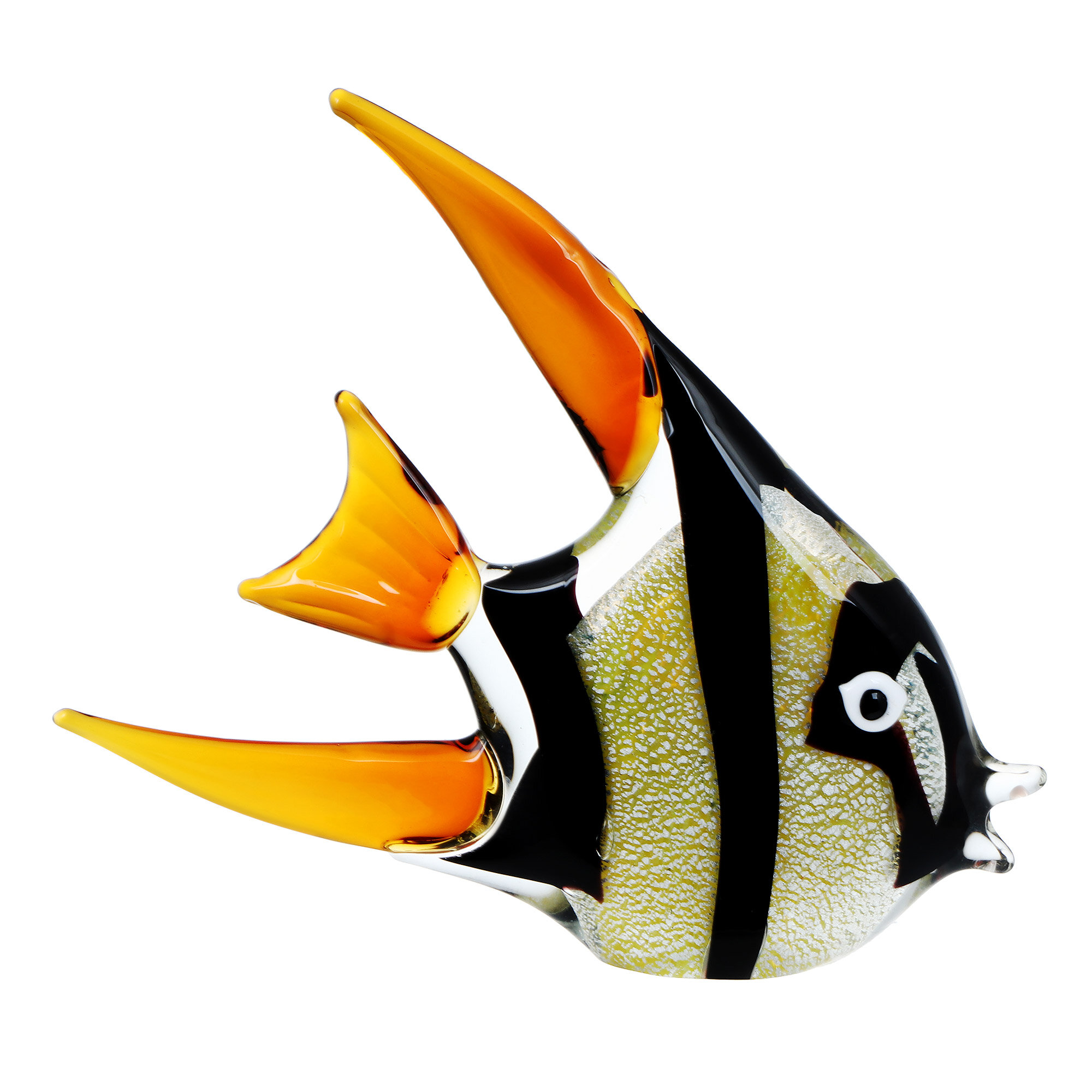 фото Фигурка стеклянная Top Art Studio Морская бабочка 17x19см ZB3328-AG