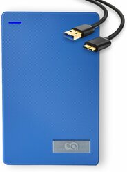 Внешний жесткий диск 320Gb 3Q Portable USB 3.0, Портативный накопитель HDD, синий