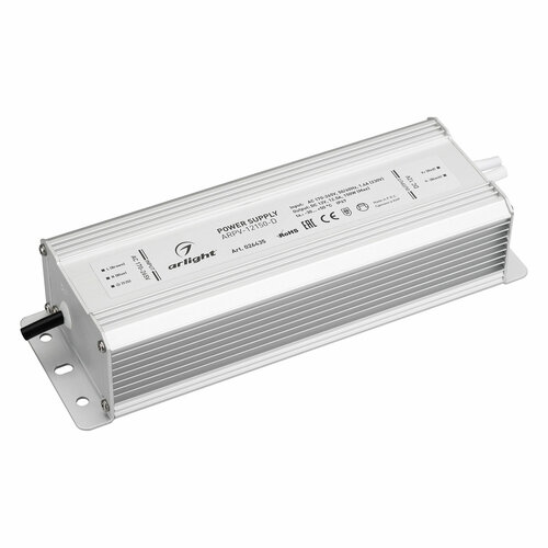 Блок питания ARPV-12150-D (12V, 12.5A, 150W) (Arlight, IP67 Металл, 3 года) Артикул 026435