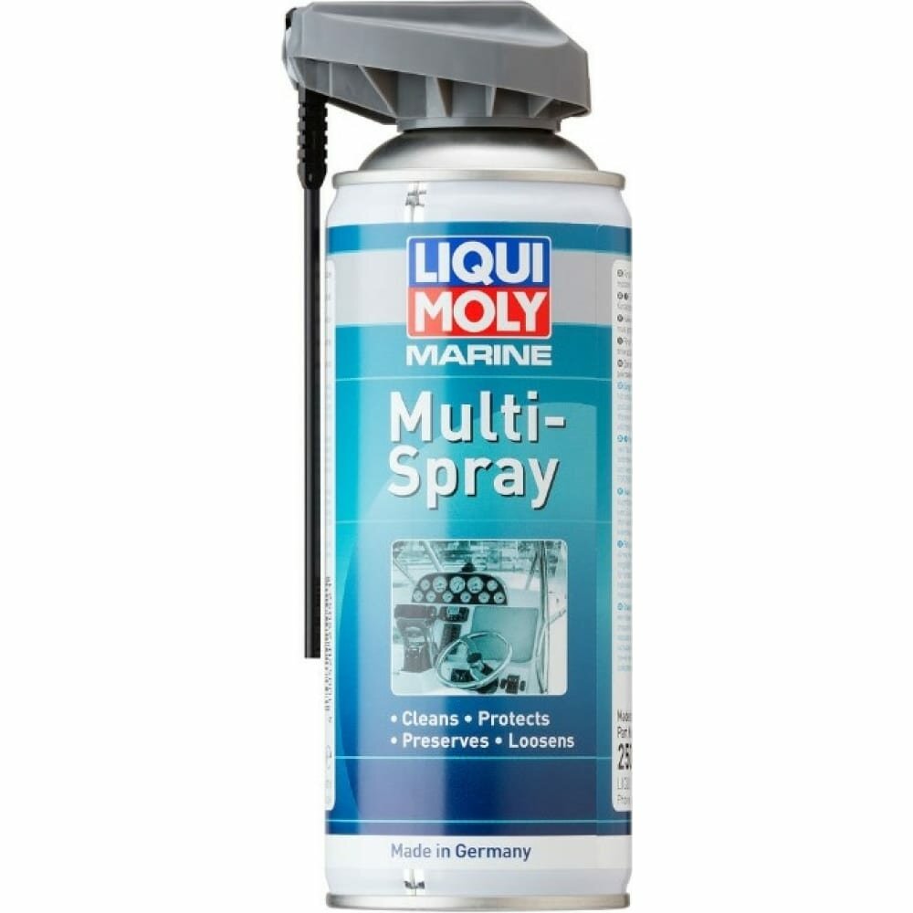 25052 LiquiMoly Мультиспрей д/водн.техн. Marine Multi-Spray (0,4л) Liqui Moly - фотография № 3