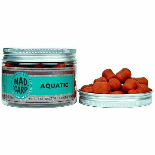 бойлы тонущие mad carp baits aquatic hot акватик и специи 1кг 15мм Бойлы (дамблсы) тонущие Mad Carp Baits AQUATIC (Акватик) Dumbells