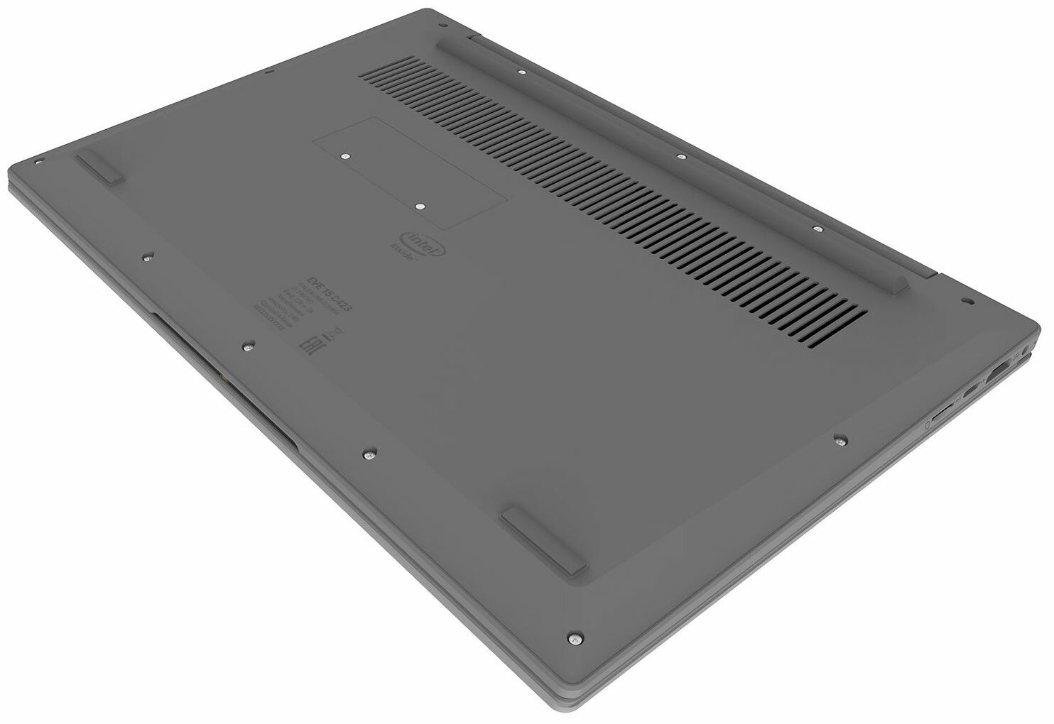 Ноутбук Digma EVE 15 C423, 15.6", IPS, Intel Pentium Silver N5030, LPDDR4 8ГБ, SSD 256ГБ, Intel UHD Graphics 605, серый космос (dn15n5-8cxw04) - фотография № 10