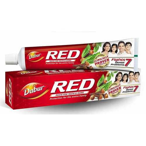 Дабур Ред зубная паста Red Dabur 200 гр 3 шт.