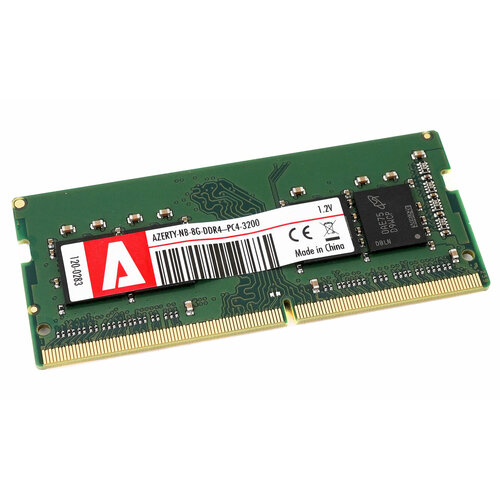 Модуль памяти Azerty SODIMM 8Gb DDR4 3200 MHz 254000₽