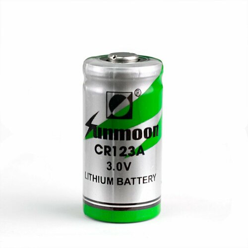 Батарейка SUNMOON CR123A (3V 1600mAh) батарейка литиевая fanso тип cr123a 3 0в 4 штуки