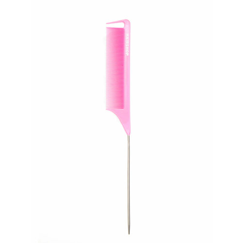 Hairshop Расческа с металлическим хвостом (розовая)