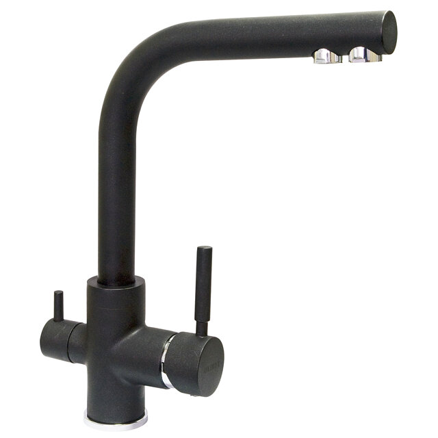 фото смеситель для кухни Юкинокс UM2191 189мм черный