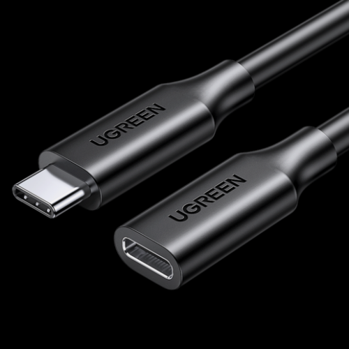 Изображение товара Кабель Ugreen US353 USB-Cnto - USB-C, 5A, 10Gbps, 1 м, черный(10387)