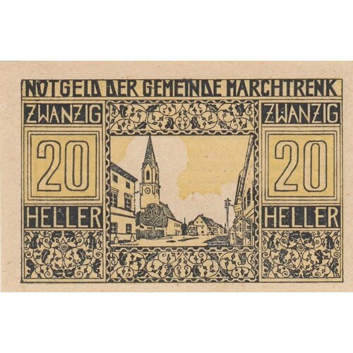 Австрия Мархтренк 20 геллеров 1920 г. (№2) австрия мархтренк 20 геллеров 1920 г 3