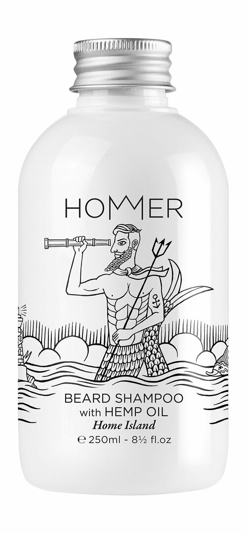 HOMMER Home Island Beard Shampoo Шампунь для бороды муж, 250 мл