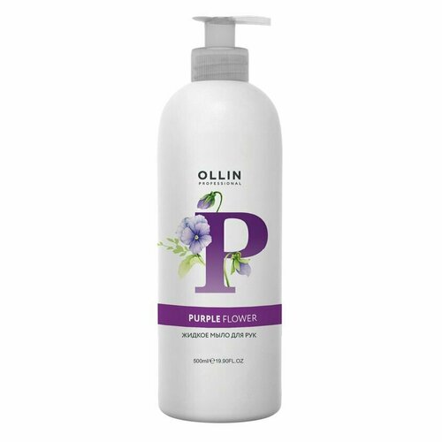 Ollin Professional Жидкое мыло для рук Soap Purple Flower, 500 мл