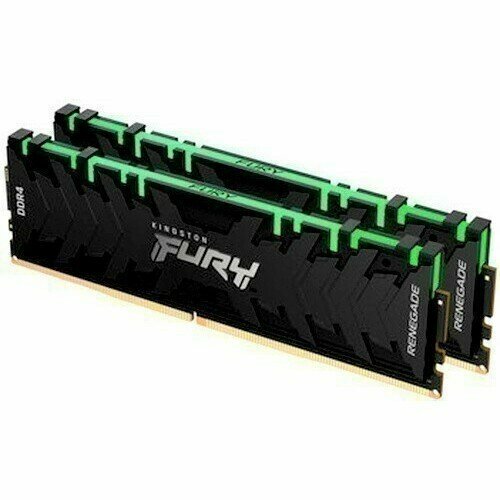 Оперативная память 16Gb DDR4 4600MHz Kingston Fury Renegade RGB 2x8Gb KIT KF446C19RBAK216 1348000₽