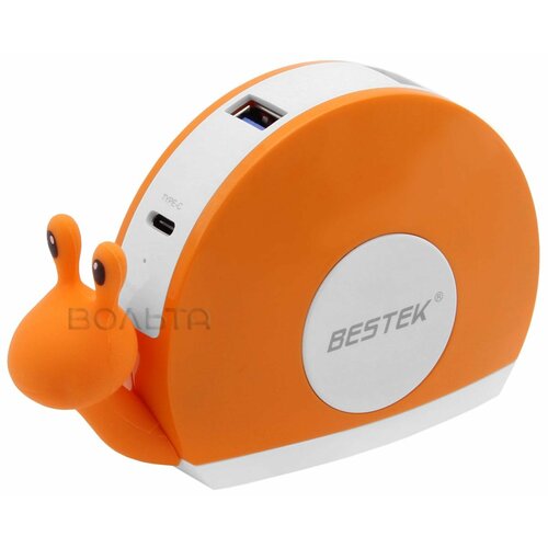 Настольное зарядное устройство Bestek Multi-port USB charger MRU040B-plus orange