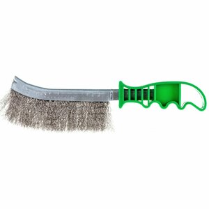 EuroBrush Щетка крацовка универсальная 13-041 ручная 230x130 ворс гофр нерж сталь 0,30 EB-XSS1