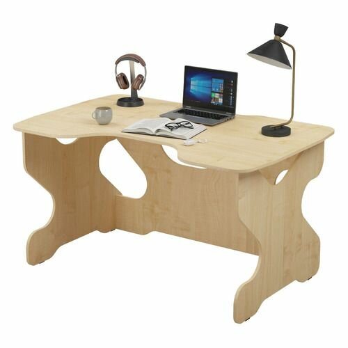 фото Стол игровой витал-пк Ивент 1400, ЛДСП, клен