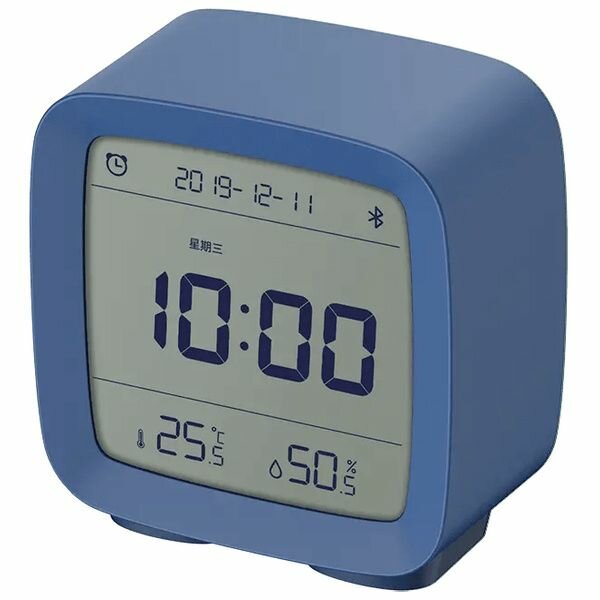 Умный будильник с термометром Qingping Bluetooth Alarm Clock Blue CGD1 - фотография № 2