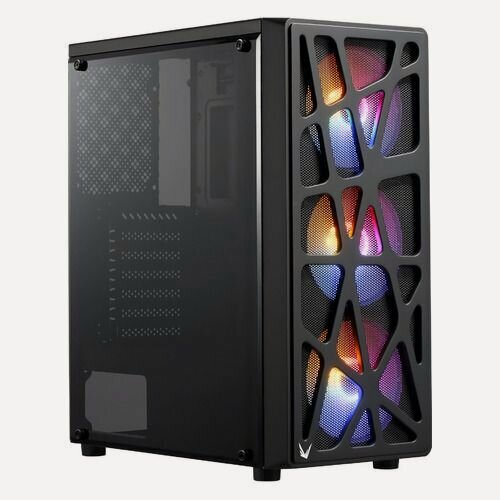 Изображение товара Корпус ATX Formula Mana, Midi-Tower, без БП, черный [mana ( v2)]