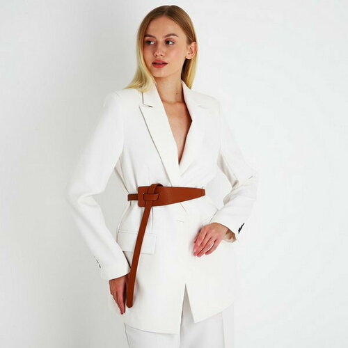 фото Ремень сима-ленд, размер 120, коричневый сима-лэнд