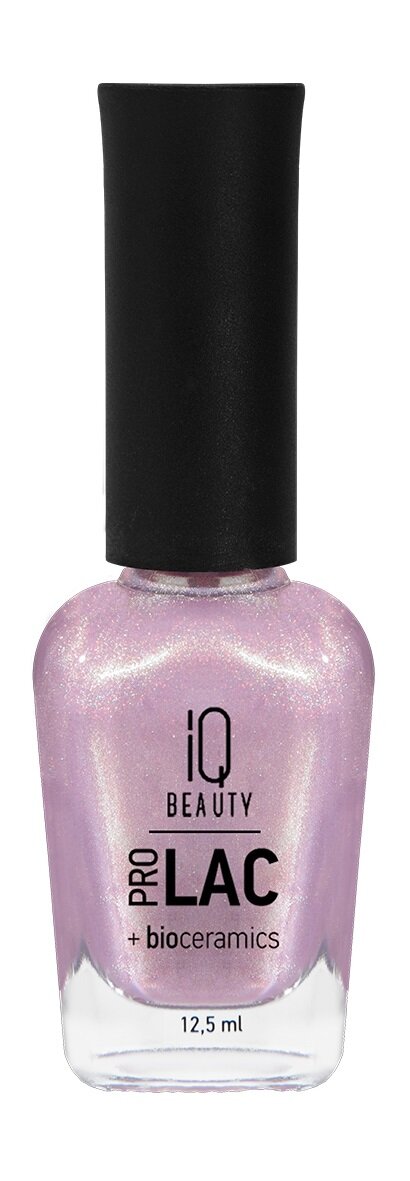 IQ BEAUTY Лак для ногтей с биокерамикой Nail Polish Prolac +Bioceramic укрепляющий, 12,5 мл, 049