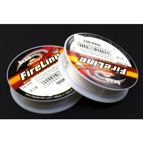 Нить FireLine 8LB, цвет crystal, толщина 0,007 (0,17мм), длина 15YD, 1024-051, 1 катушка