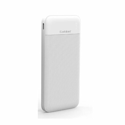 Аккумулятор внешний Earldom ET-PB49 10000mAh цвет белый 123200₽