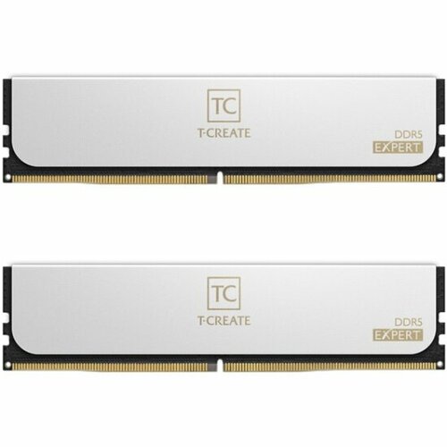 Оперативная память Team Group DDR5 T-Create Expert 32GB (2x16GB) 6000MHz CL30 (30-36-36-76) 1.35V White (CTCWD532G6000HC30DC01)