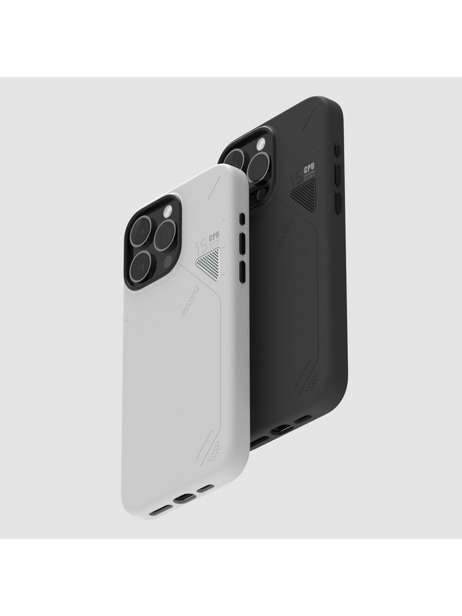 Чехол на Айфон 15 Про Макс - Aulumu A15 Vegan MagSafe, магнитный, защитный, экокожа, черный графит — фото 1