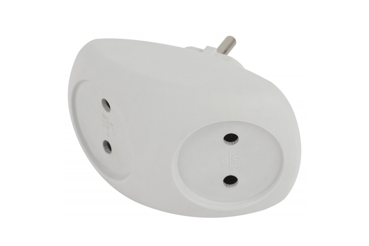 фото Сетевой разветвитель без заземления ЭРА SPx-2-W