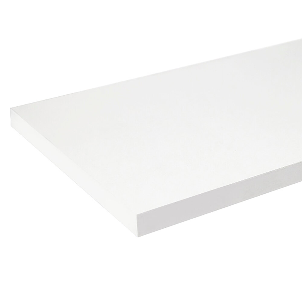 фото Полка мебельная ЛДСП 800х300х16 мм белая