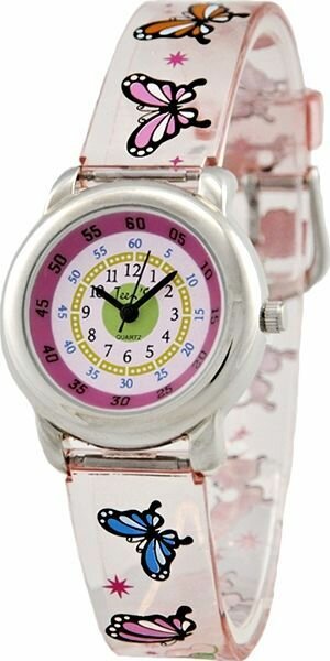 фото Часы Тик-Так 113-1 бабочки