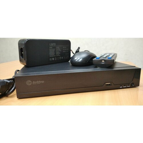 IP Видеорегистратор ДиМир ДМ-N6908KM-POE 8 каналов 8Мп со встроенным PoE 899000₽