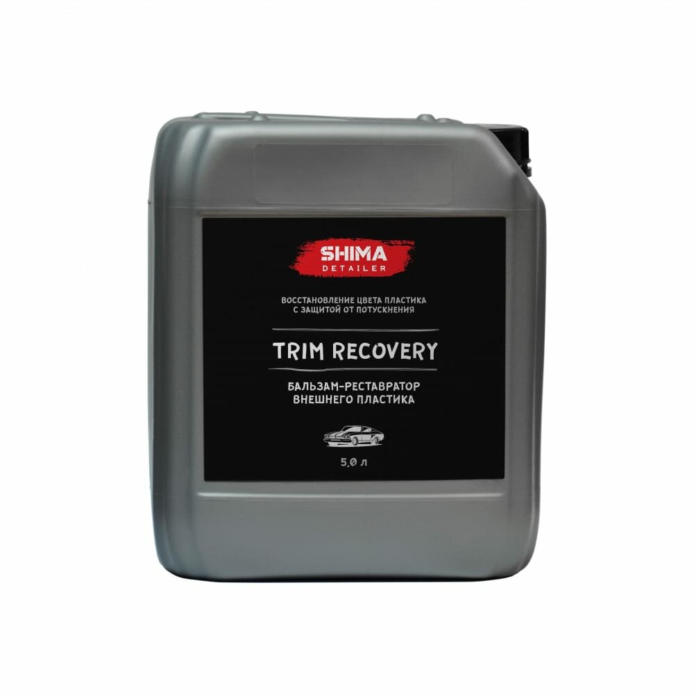 Бальзам-реставратор внешнего пластика SHIMA DETAILER TRIM RECOVERY 5 л 4603740920148