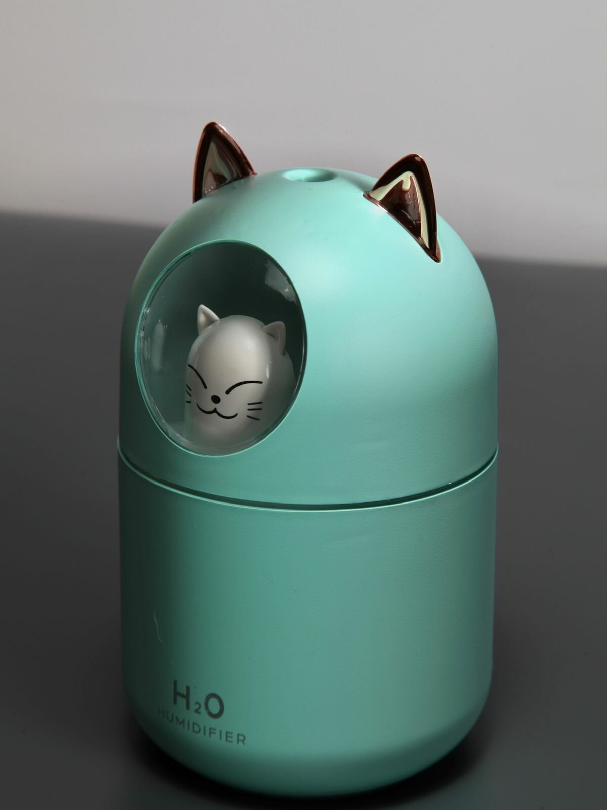 Увлажнитель воздуха мини с подсветкой "Котик" - фотография № 3