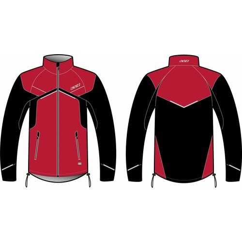 Куртка KV+, размер M, черный, красный
