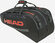Сумка-чехол 4-6 ракеток HEAD Base Racquet Bag M, Black/Orange