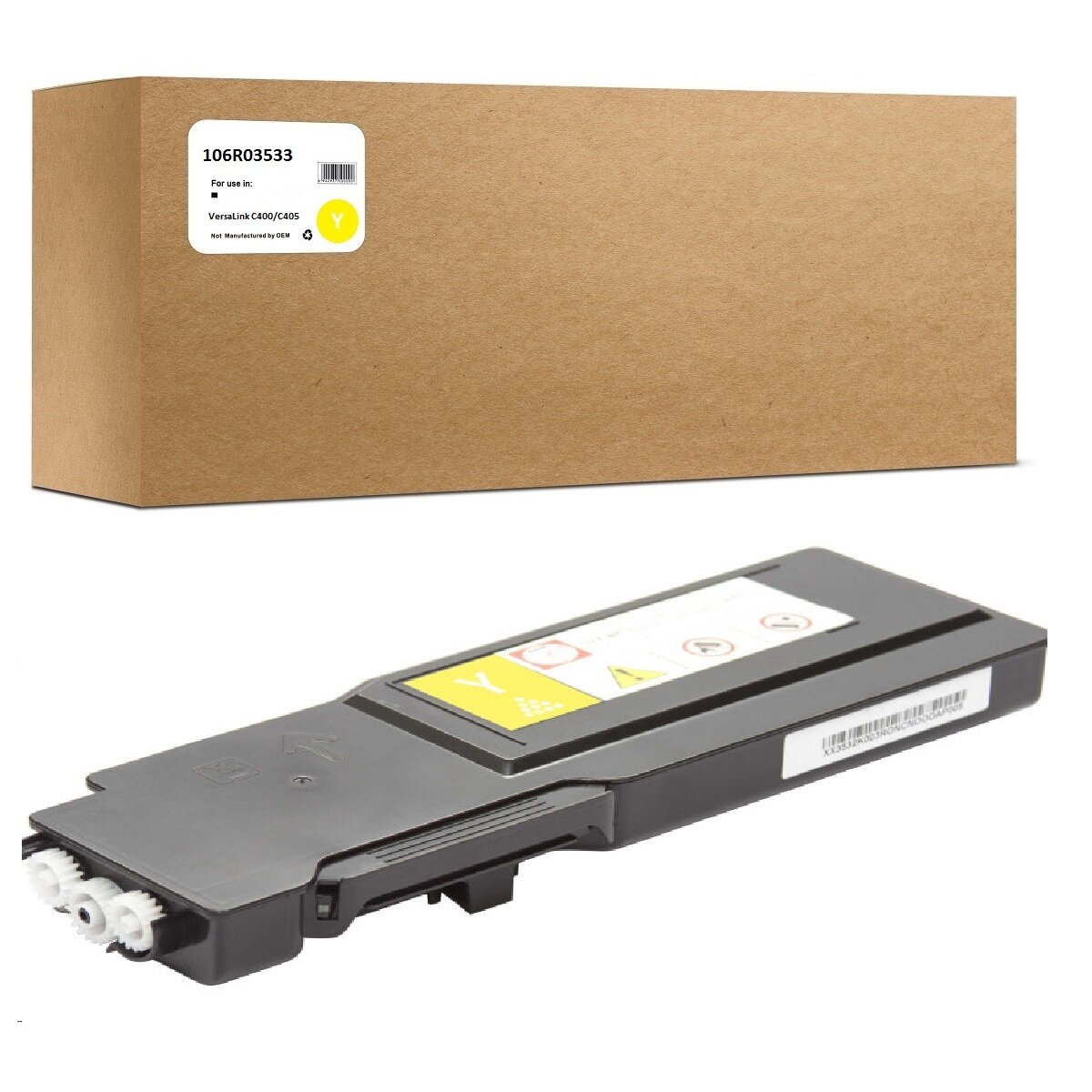 Картридж 106R03533 для Xerox VersaLink C400/C405 8K Yellow Compatible (совместимый)