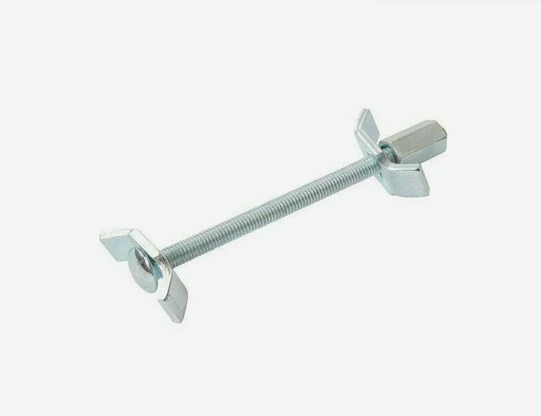 фото Стяжка для столешницы L-150 мм, М6, оцинкованная сталь, 4 шт