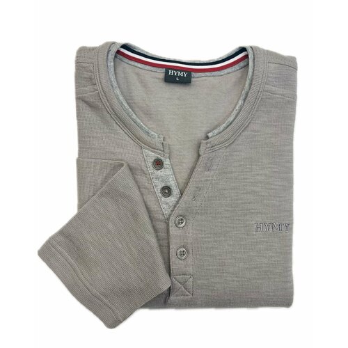 фото Лонгслив hymy, размер m, бежевый