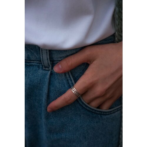 Кольцо LU Jewel серебро 925 проба размер 165 серебристый 4690₽