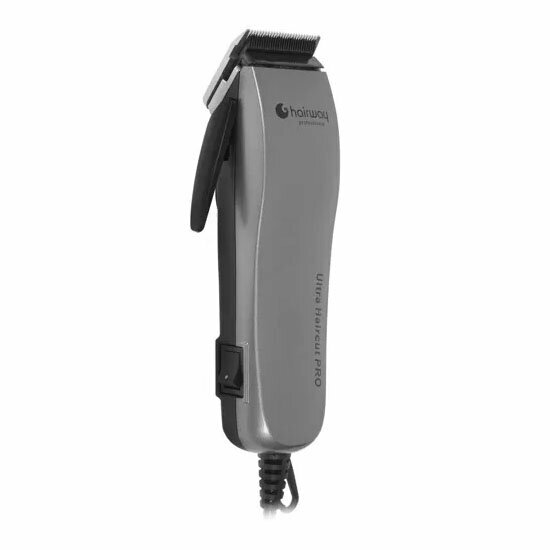 HAIRWAY Машинка Hairway Ultra Haurcut PRO для стр.вибр.серебр. 10W - фото №4