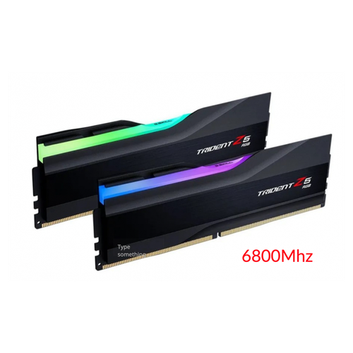 Оперативная память G.skill DDR5 Trident Z5 RGB 64GB (2x32GB) 6800MHz CL34 (34-45-45-108) 1.4V (F5-6800J3445G32GX2-TZ5RK) Black