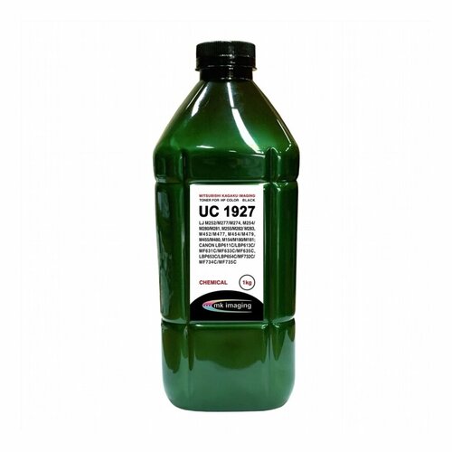 Тонер для HP Color Универсал тип UC1927K (фл,1кг, ч, Chemical, MITSUBISHI/MKI) Green Line