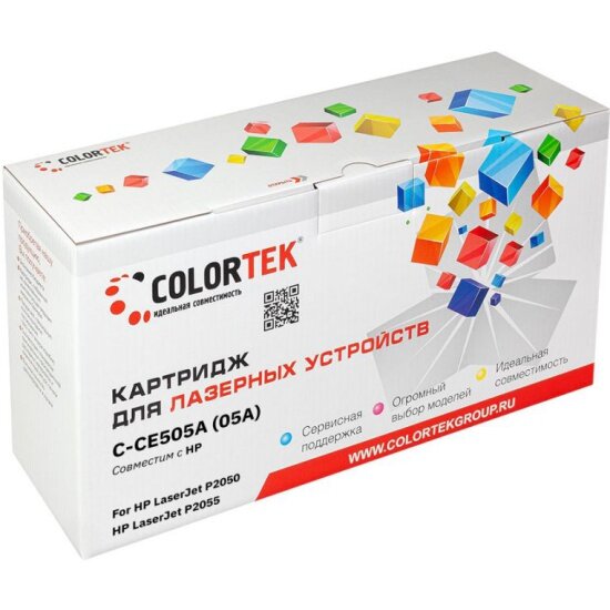 Картридж Colortek HP CE505A