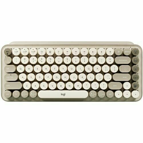 Клавиатура беспроводная Logitech POP Keys 920-010828 механическая Logitech GX Brown клавиш - 87 Bluetooth радиоканал серая 2216400₽