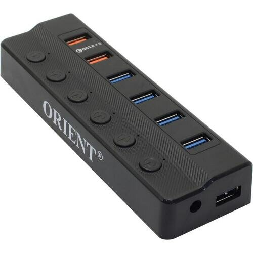 Концентратор USB 3.0 Orient BC-306PSQC