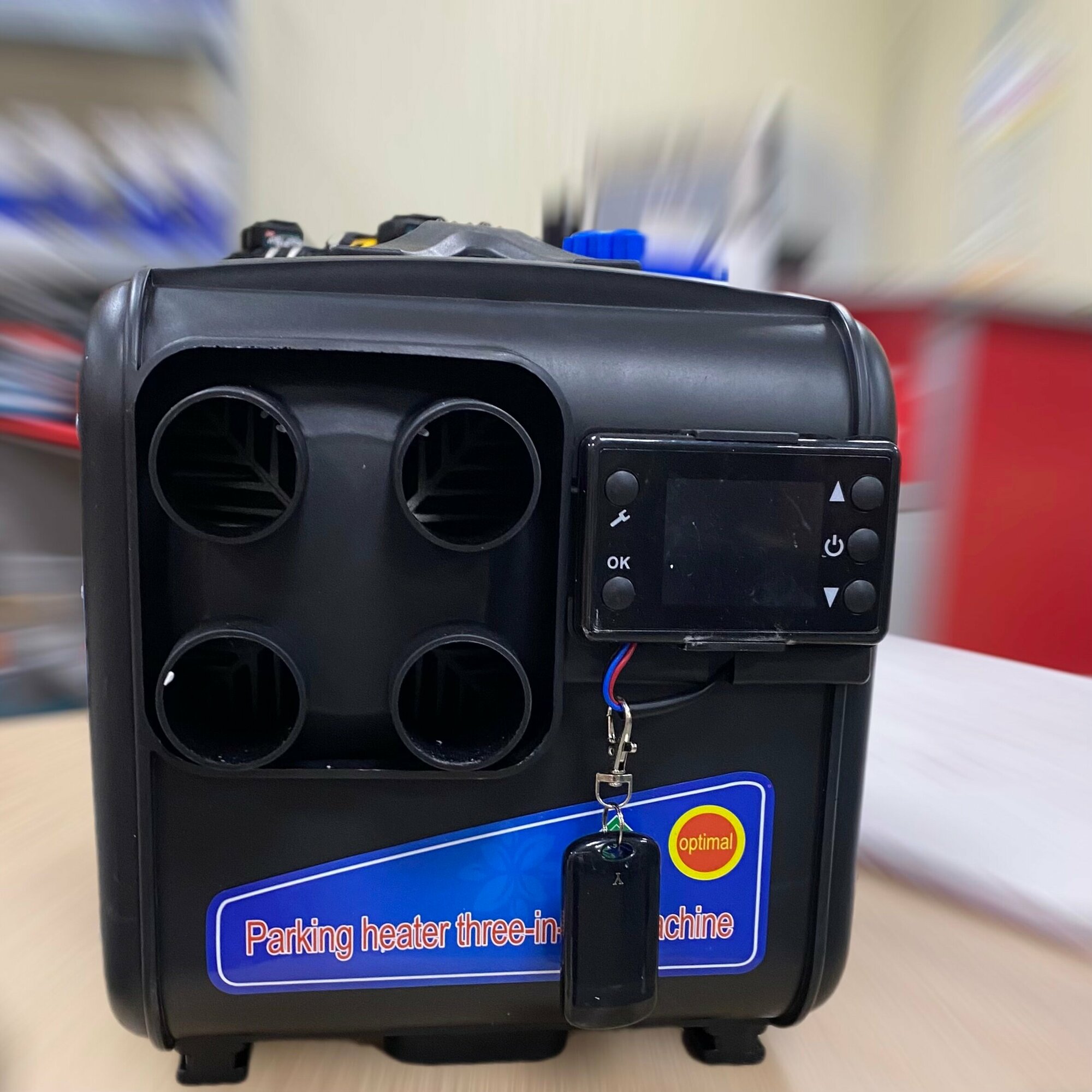 Автономный дизельный отопитель 220 Вольт +12V +24V / Сухой воздушный фен / Переносная автономка — фото 3